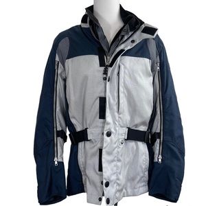 BMW Motorrad Commuter 3 Unisex Blue & Gray Motorcycle Touring Riding Jac…